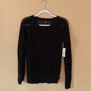 NEW a.n.a. | Black Light Sweater